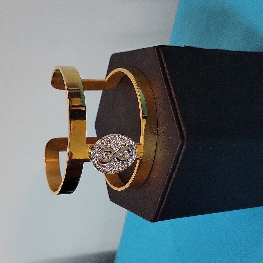 Gemm Gold Bangle